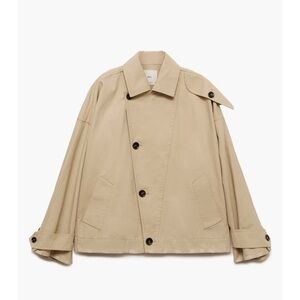 Mango Crop Trench Coat
